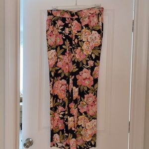 Loft size small floral pants